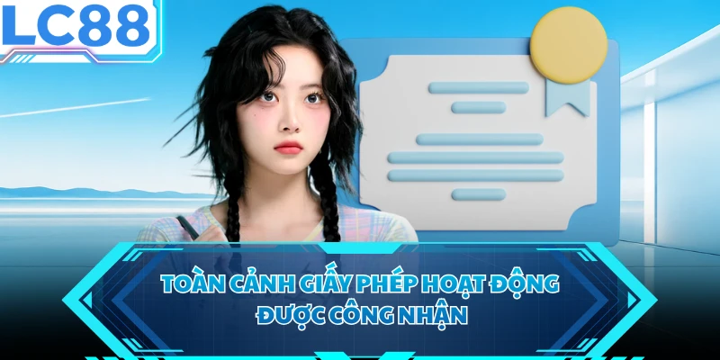 Toàn cảnh giấy phép hoạt động được công nhận